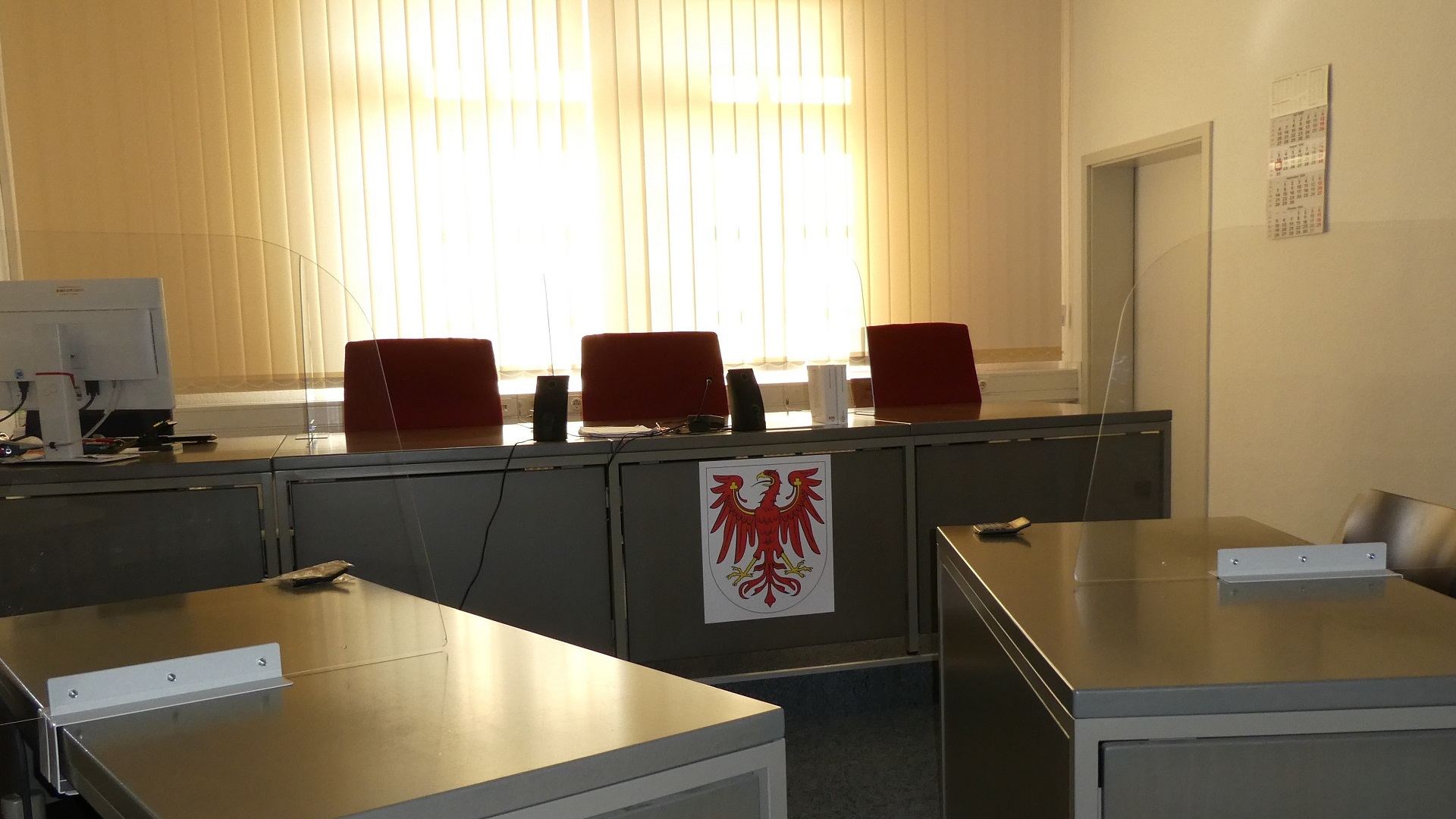 Gerichtssaal eines Brandenburgischen Arbeitsgerichts Gerichtssaal eines Brandenburgischen Arbeitsgerichts